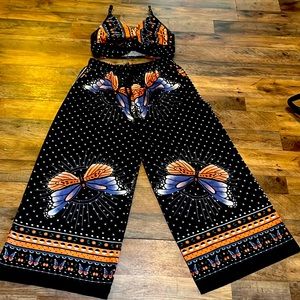 CoraMoon Two piece butterfly set